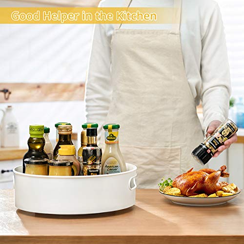 Semlos 2 Pack Lazy Susan Organizer 9" & 12" Lazy Susan Turntable for