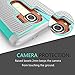 TILL for LG G4 Case, TILL(TM) [Turquoise] [Shock Absorption] Dual Layer Hybrid Rugged Defender Soft Rubber & Hard Plastic Protective Grip Cute Case Cover for LG G4 H810 H811 LS991 US991 VS986