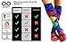 Compression Socks (1 pair) for Men & Women - BEST for Running, Nurses, Shin Splints, Flight Travel, & Maternity Pregnancy - Boost Athletic Stamina, Circulation & Recovery (i-Argyle, Large/X-Large)
