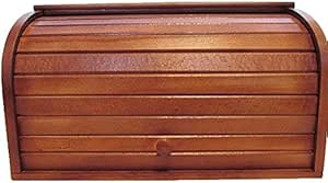 Panera de madera, caja de almacenamiento de cocina, cocina ...