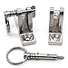 4 Pack Bimini Top Deck Hinge with Pin and Ring, 316 Stainless Steel, Free Installation Screws