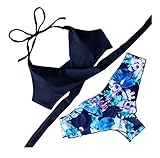 Yesiyan Women's Two Pieces Bikini Swimsuit Swimwear Bathing Suits Pink