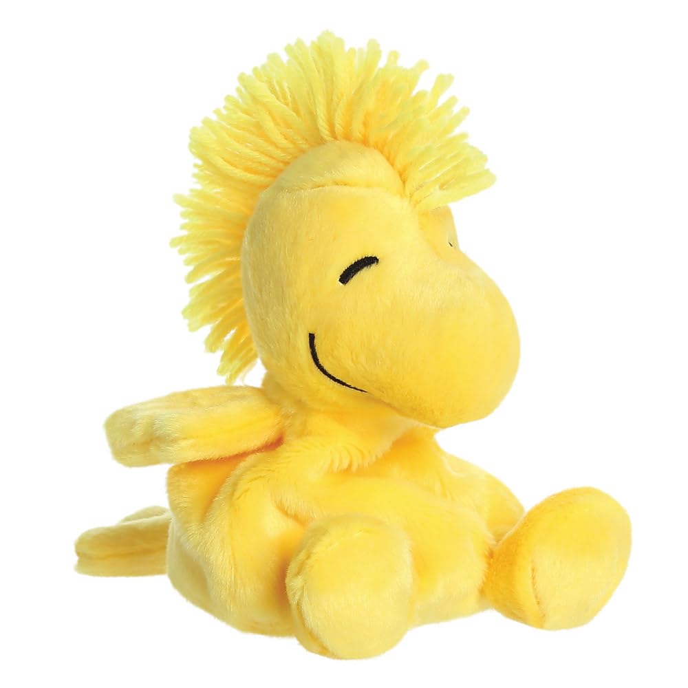 Aurora, 40474, Peanuts Palm Pals Woodstock 5In, Soft Toy, Yellow