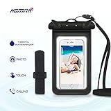 Homar® Universal Waterproof Case - Best in Water Sports Equipment - Floatable Dry Bag Pouch for Apple iPhone 6s, 6 Plus, Samsung Galaxy S6 Edge, BlackBerry Cell Phone up to 6 inches MP3, Keys etc.