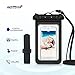 Homar® Universal Waterproof Case - Best in Water Sports Equipment - Dry Bag Pouch for Apple iPhone 6s, 6 Plus, Samsung Galaxy S6 Edge, BlackBerry Cell Phone up to 6 inches MP3, Keys etc.