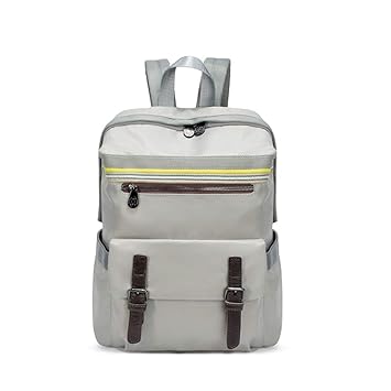 HWX Der Neue Funktionsrucksack der Frauen - hinterer Kopfhörerlochentwurf, große Kapazität Laptoptasche weibliches Kursteilne
