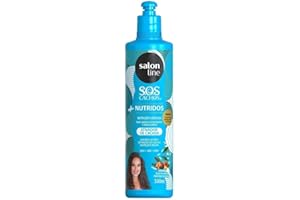 Linha Tratamento (SOS Cachos) Salon Line - Ativador de Cachos Argan Nutricao Liberada 300 Ml - (Salon Line Treatment (SOS Curls) Collection - Nourishing Release Argan Curl Activator 10.14 Fl Oz)