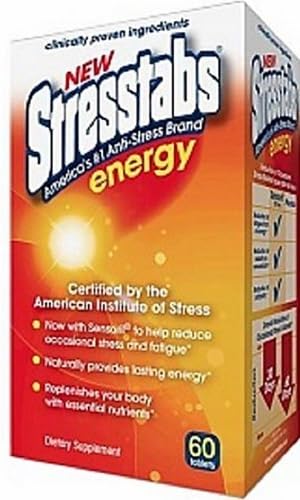 Stresstabs Energy with Sensoril 60 Tablets (Pack of 3)