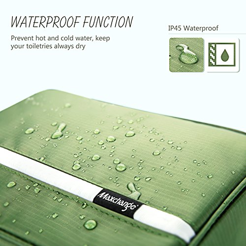 Travel Toiletry Bag for Men - Hanging Toiletry Bag with 4 Compartments, Portable and Waterproof Compact travel Bathroom Organizer,Ideal for Travel or Daily Life (Olive Green) 3 Travel Toiletry Bag for Men - Hanging Toiletry Bag with 4 Compartments, Portable and Waterproof Compact travel Bathroom Organizer,Ideal for Travel or Daily Life (Olive Green)