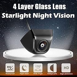 Kairiyard Backup Camera for Car, HD Rear View