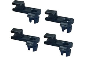 LXROAR01 4PCS Hood Safety Catch Snap Compatible with Toyota Sequoia 2001 to 2020 year, for Tundra 2000 to 2013 year, for 69759-0C010 Hood Clips