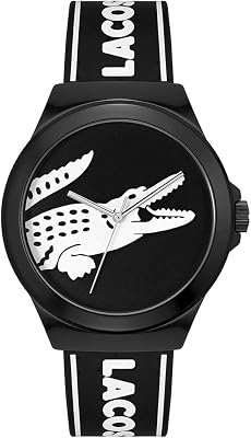 Reloj Analógico de Cuarzo para Hombre Colección NEOCROC con Correa de Silicona Negra - 2011185