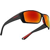 TOREGE Polarized Sports Sunglasses with 3 Interchangeable Lenses for Men Women Cycling Running Baseball Glasses TR65