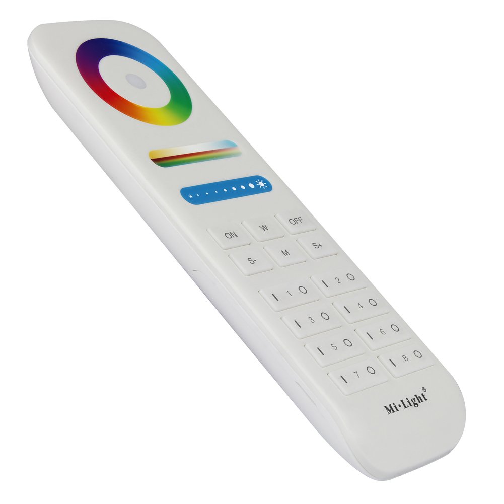LGIDTECH FUT089 Mi.Light 2.4G 8-Zone Wireless Remote Controller,Only Work With Milight RGB+CCT LED Light Bulb,Downlight,Strip Controller LS2 WL5.Not work with FUT035 FUT036 FUT037 FUT038 FUT039 FUT015