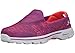 Skechers Performance Womens Go Walk 3 Glisten Walking Shoe,Pink,9 M US