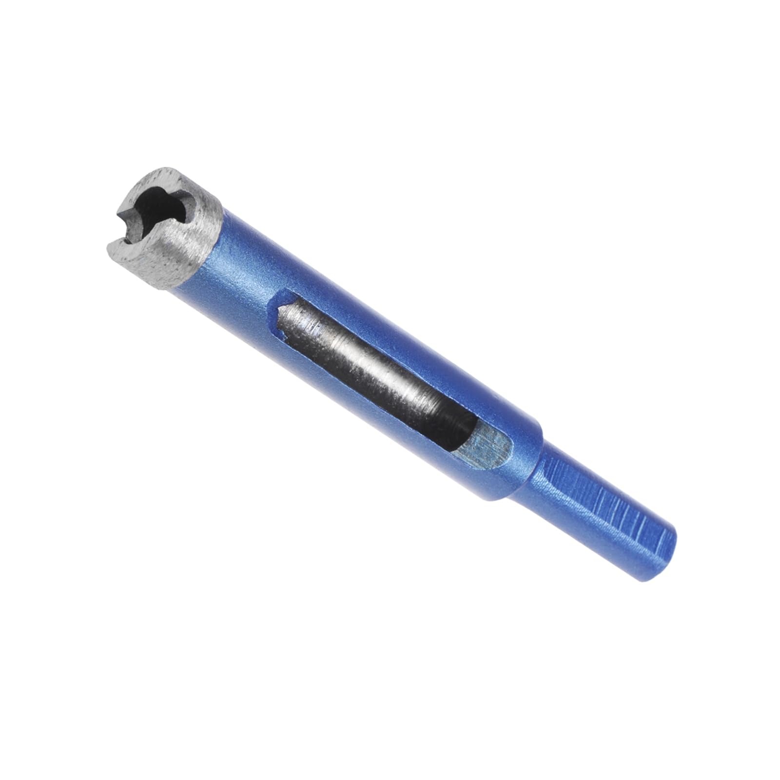 CoCud Diamond Core Drill Bit, 12mm Dia Round Shank, Tiles Stones Marble Concrete Dry/Wet Hole Saws Blue - (Applications: for M10 Angle Grinder), 1-Piece