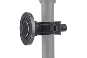 Rigdance Magnetic Phone Holder for Insta360, for DJI OSMO Pocket 2 3 Used on Selfie Sticks, Boat Phone Holder, Cell Phone Holder for Microphone Stand/Tripods, Fits for 17mm-25mm Tubes