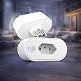 Tomada Inteligente Wi Fi Bivolt Smart Plug Com Monitor De Consumo Compatível Com Alexa Google Home App Tuya Smart Life Automa