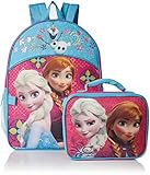 Disney Frozen Girl's Backpack with Detachable Lunchbox Set