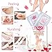 Rose Foot Mask, Y.F.M 1 Peeling Mask + 1 Nutritious Mask, Exfoliating Soft Feet Peel Mask, Remove Calluses & Dead Skin Cells, Rebirth of Soft Foot, Completely within 4-7 days