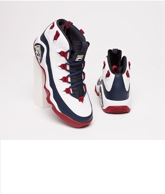 burgundy fila sneakers