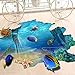 3D Floor Stickers PVC Underwater World Wall Stickers Vinyl Decal Fish Sea Turtle Decor Bathroom Floor Sticker Nursery Bedroom Decor