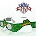 3D Christmas Glasses - 5 Pack - A Fun Christmas Experience! Turn Holiday Lights Into Magical Images. At Every Point of light See REINDEER! Our USA MADE Holiday Specs Are Perfect For Festivities!