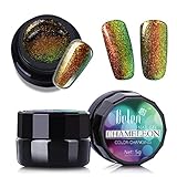 Amazing Color-Changing Effect UV Gel Polish,Belen Soak Off Chameleon Nail Gel Polish,Manicure Pedicure Nail Art Polish Professional Salon 5g