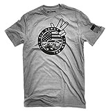 All About the Wave Jeep Wave T-shirt Ash Gray Made in USA offroad tshirt (X-Large)