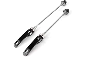 HOUSON Bicycle Quick Release, Front and Rear Wheel Quick Release Axle Set for MTB, Road Bike, Mountain Bike