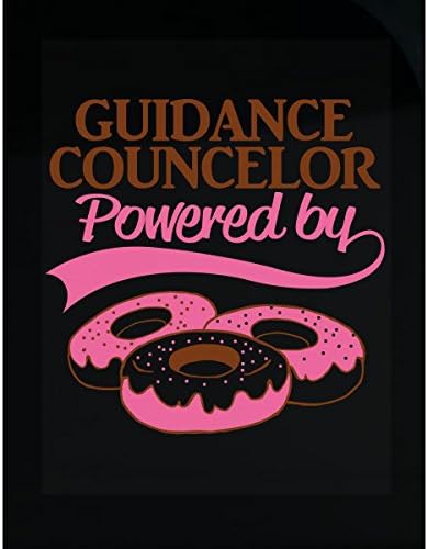 Guidance Councelor Powered By Donuts - Sticker