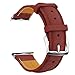 Apple Watch Band, LoHi Watch Strap Replacement with Metal Clasp for iWatch 38mm Brown