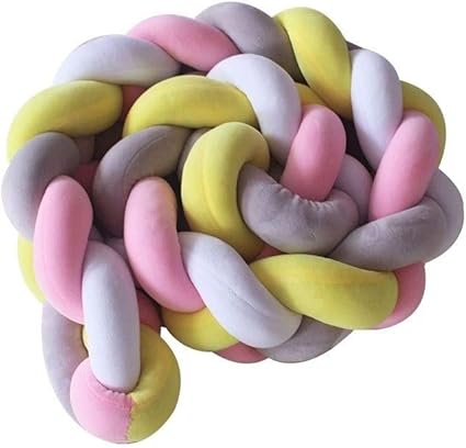 Corde De Protection Anti Collision For Lit De Bebe For Bebe Enfants 4 Torons Tisses Noue