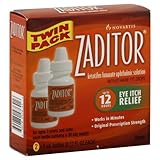 NOVARTIS PHARMACEUTICAL Zaditor Eye Itch Relief, 2 Count by NOVARTIS PHARMACEUTICAL