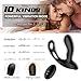 Erotic Toys Electro M-assager P-rostate Plug E-lectric Shock Māle U-rethral Toys for Men Gáys,Kitsthumb 3