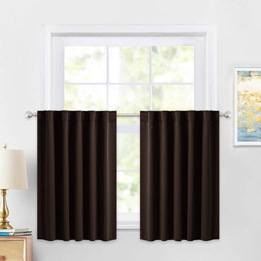 Amazon Com Pony Dance Short Window Curtains Back Tab Valances