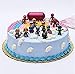 12PCS Avengers Hero Series-Cake Ingredients and Cupcake Top, Children Shower Birthday Party Supplies. Mini action figures, organizers games toy party collection