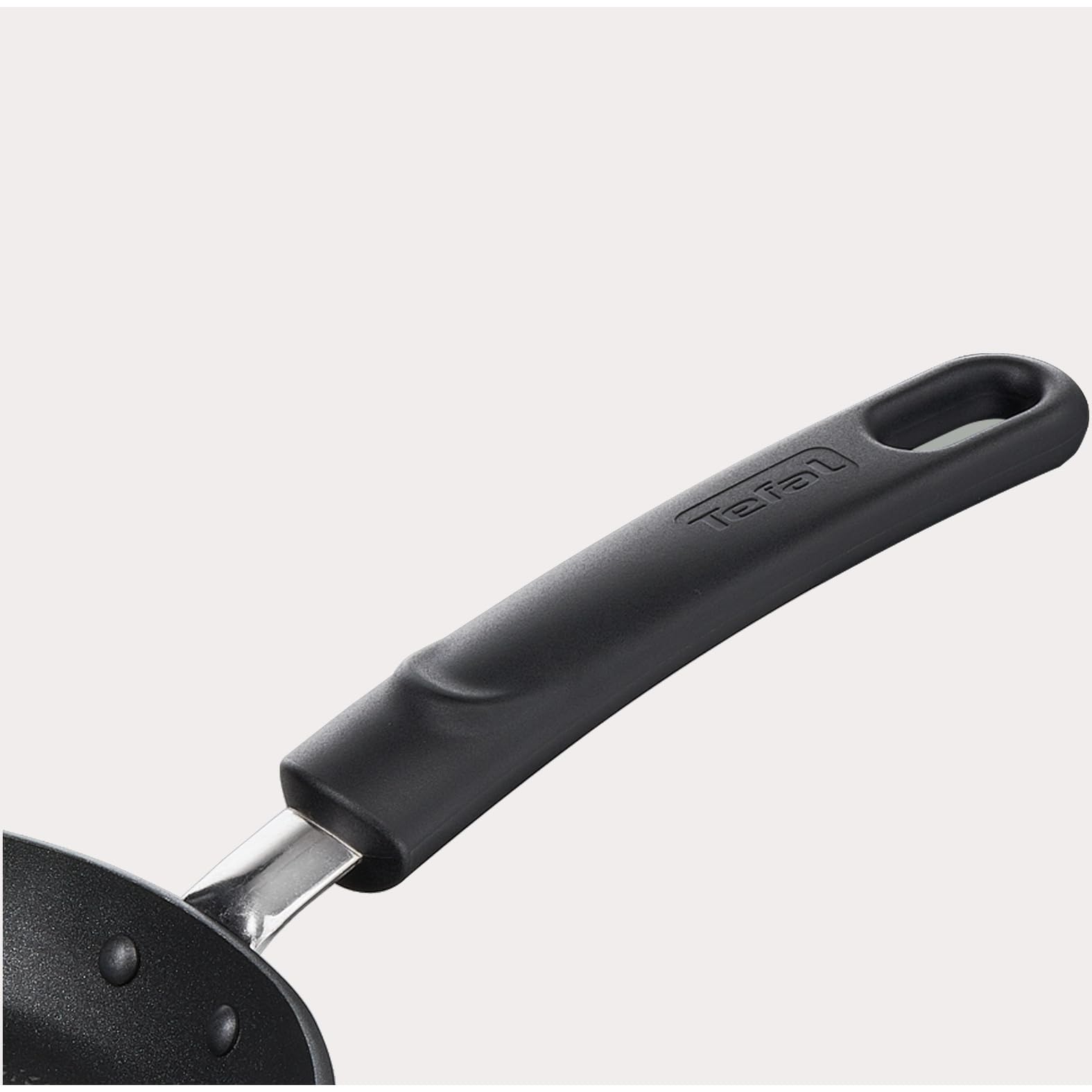 Tefal Easy Cook & Clean Crêpe-Pfanne 25 cm, Pancake Pfanne antihaftbeschichtet, Thermo-Signal bei idealer Brattemperatur, NICHT induktionsgeeignet, Pfannkuchen, Made in France, Schwarz, B5550933 4