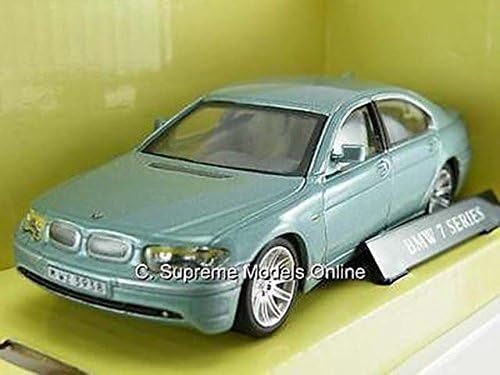 Bmw 7 Series Saloon Car 1/43Rd Scale Model Blue Mint Boxed