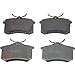 Wagner ThermoQuiet MX340A Semi-Metallic Disc Brake Pad Set