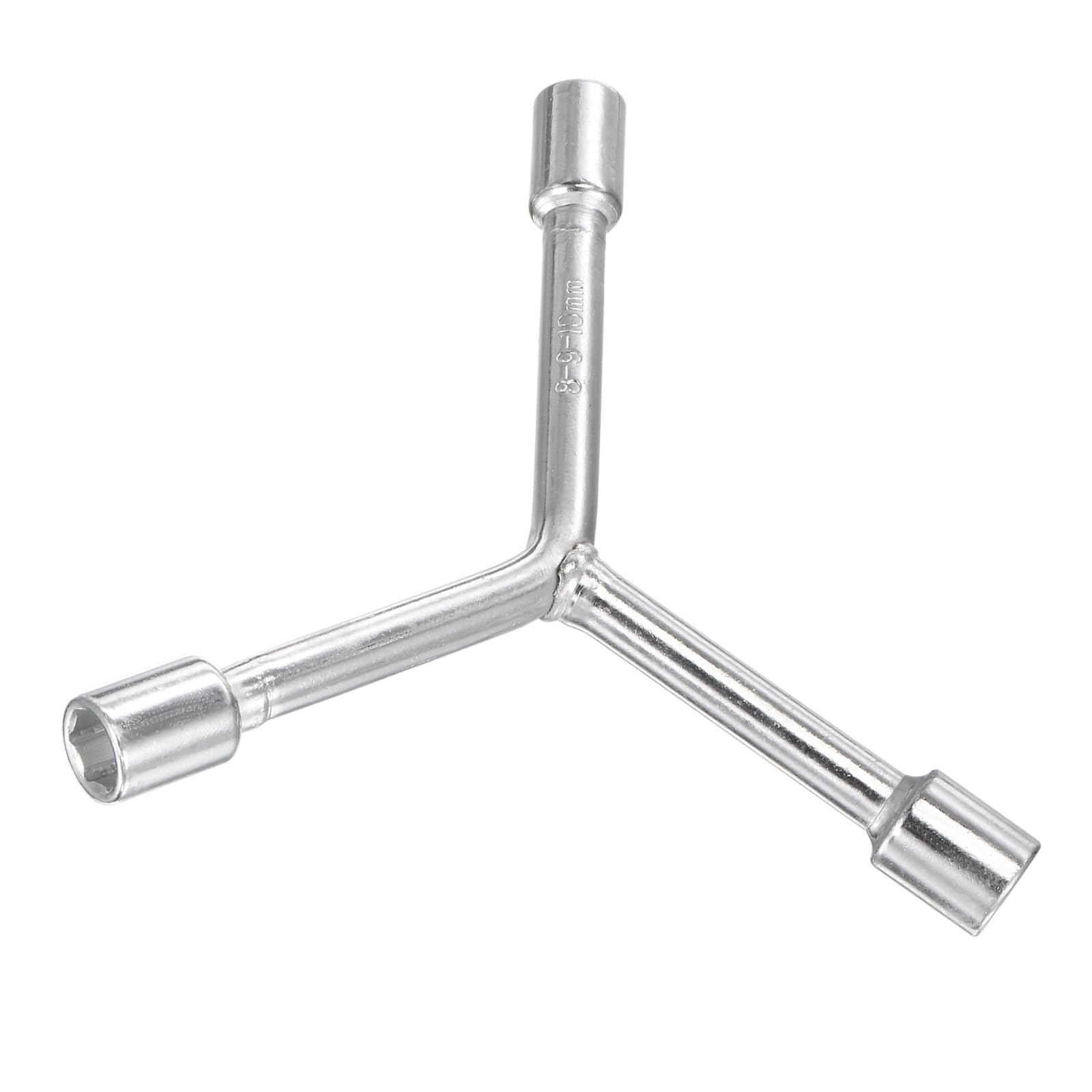 CoCud Y-Shaped 3 Way Socket Wrench, | 8mm 9mm 10mm 3-inch Length | CR-V Y-Type Hex Spanner Repair Tools - (Applications: for Bicycle Maintenance and Repairing), 1-Piece
