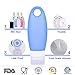FullPlus Silicone Travel Bottle Set TSA Approved Carry On Shampoo Conditioner Bottle Leak Proof Design BPA Free for Cosmetics 3.3 Oz