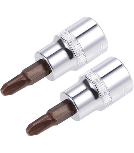 PH2 Impact Bit Socket 3/8" Antrieb – Aus S2-Stahl Für Schlagbohrer & Ratschen