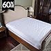 Bedsure California King Mattress Protector - Cal King Mattress Pad Topper with 8-21 Inches Deep Pocket, Quilted Fitted Soft Bed Cover Padded, White, 72x84 Inches