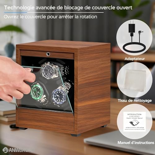 Remontoir Montre Automatique 4 Modes 6 Montres