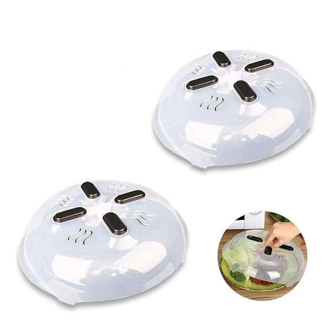 Salpicadura de microondas magnética,cubierta flotante Protector ...