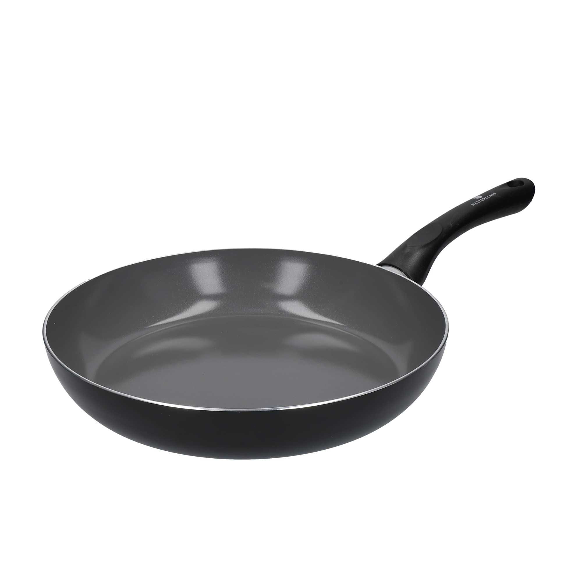 MasterClass Can-to-Pan Ceramic Eco Frying Pan with PTFE, PFOA and BPA Free Non Stick, Made from 7 % Recycled Aluminium, 28 cm