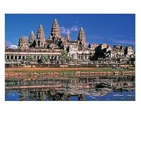 Yingxin34 Angkor Wat Paper Puzzle Puzzle Adult Puzzle Gorgeous Ancient Building Puzzle Children Educational Toys-Puzzle 520 pcs