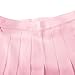 Beautifulfashionlife Women's High Waist Solid Pleated Mini Skirt(S, Pink)