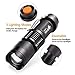 Ultrafire Green Light Flashlight Hunting Flashlights Green Color Torch 7W Mini Flashlight Portable Torch 3-Modes Adjustable Focus Waterproof Lamp